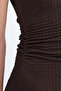 فستان طويل بتفاصيل مزركشة E18912 - 3