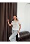 Women's White One-Shoulder Lace Detailed Blouse Elt7219 - 2