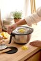 9-Piece Stainless Steel Grater Mixing and Storage Container Set Full Prep Set - 4