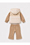 Embroidered Patterned Vest and Trousers Children's 3-Piece Set - 3