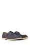 Men's Gray Lace-Up Suede Leather Casual Shoes 26Sfd691910 - 2