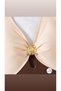Women's Cream & Brown Swimsuit with Accessories - 4