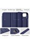 Compatible with iPad Pro M4 11 Inch Case 2024 with Pencil Holder, Slim Smart Protective Cover, Navy Blue - 5