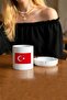 Country Tr Turkey Turkey Flag Flag Double Sided Printed Ash Tray Ashtray Gift - 2