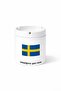 Country Se Sweden Sweden Flag Flag Double Sided Printed Ashtray Ashtray Gift
