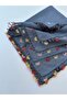 Handcrafted Needlepoint Embroidered Writing/Needlepoint/Needlepoint Yemeni/Handcrafted Cheesecloth/Hand Knitting - 4
