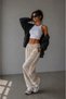 Women's Baggy Bol Cut Sweatpants - 3