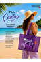 Purple Transparent Beach Bag Women's Beach Bag Large Volume M-Plj01 - 2