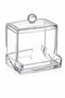 Ear Swab Organizer - Cotton Swab Organizer - Dresser Organizer - Transparent with Lid - Ear Swab - Makeup - 3