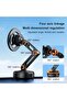 4-in-1 Car Kit with Phone Holder, Dashboard and Windshield Mount, Adjustable Car Mount Stand, Air Vent Clip, Black Universal Car Accessory for Smartphones and GPS Devices - 5