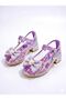 Girls' Transparent Stone-Heeled Shoes - 3