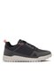 Comfortable Lace-Up Casual Sports Shoes Dark Gray Men's Sneaker Red
