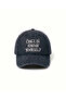 "First Bi Know Yourself" and "Then Bi Love Yourself" Embroidered Printed 2-Piece Hat Set / "First Bi Know Yourself" and "Then Bi Love Yourself" Baseball Cap Hat - 4