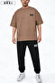 Life in Motion Printed Unisex Oversize T-Shirt & Jogger Tracksuit Set - 2