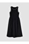 Lcw Comfort Crew Neck Waist-Fitted Dress - 5