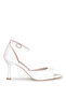 Zeyn 4155 White Heeled Women's Shoes - 2