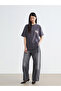 Original Printed Oversize 100% Cotton Women's T-Shirt - 2