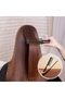 V-Shaped Hair Straightener Comb – Anti-Static Hair Styling Comb, Easy Grip Design, Anti-Frizz, Portable Professional Hair Care Comb, 24.5 cm
