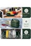 Lunch Box 3 layer Stainless Steel Bento Box 2100ml- 304 Food Grade Steel 5 Compartment, Microwave Safe, Stackable Lunch Container with Insulated Bag & Cutlery - 7