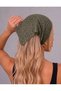Women's 100% Cotton 4-Season Sweat-Resistant Beach-Friendly Perforated Knit Daily Hair Bandana - 2