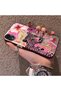 iPhone Xr Compatible Silicone Edge Hard Back Case Couple Phone Case Leopard Pattern - 2