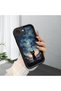 iPhone 17E Compatible Cat Black Pattern Camera Protective Case Silicone Couple Phone Case