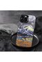 iPhone 13 Compatible Silicone Edge Hard Back Case Couple Phone Case Landscape Pattern - 6