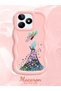 Realme Note 50 Compatible Case Camera Protector Pink Silicone Couple Phone Case Girl Pattern - 2