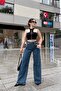 Women's Metal Perforated Modal Fabric Design Crop Body - 3