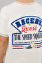 Embroidered T-Shirt with Crew Neck and Short Sleeves - 5