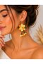 Authentic Rose Detailed Earrings