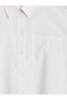 Pink Striped Oversize Women's Shirt Tunic - 6