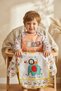 Tinyjoy Set of 2 Liquid-Proof Long Sleeve Bibs - Blw Compatible Stain-Proof Baby Feeding and Feeding Bibs