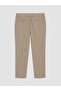 Beige Slim Fit Men's Chino Pants - 5