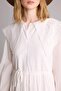 Manuka X Defacto Relax Fit Large Collar Voile Long Sleeve Midi Dress H5576Ax26Sm - 7