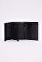 Men's Genuine Leather Black Card Holder Wallet with Compartments - 2