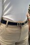 Women's Gold Buckle Thin Belt, Trouser Belt, Shirt Belt, Jacket Belt Sun376 - 4