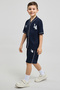 Printed Shirt and Shorts Set - 3