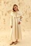 Cape Collar Organic Linen Piece Dress - 2