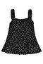 Ethnic Patterned Gipeli Shirt for 10-13 Years Old - Black