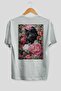 88 Cats for Cat Lovers Printed White Oversize T-Shirt 100% Cotton Unisex Cat Lover Premium Design