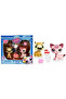 Littlest pet shop miniatures 2-piece figure set s4