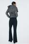 Bootcut crease-front trousers - 3