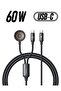CA-2200 2in-1 USB-C cable + Apple Watch Charger 60W 1.2m