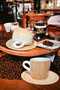 Salmon Color 2-Piece Porcelain Turkish Coffee Cup Boxed Colorful Cup Set Stylish Presentation Cup Set