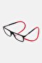 Men WR-S5117M Rectangular Reading Glasses, Black - 3