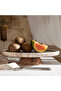Latia Wooden Base Marble Cake Stand Natural - 2