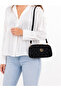Quilted Patent Leather Hand and Shoulder Bag Black - 4