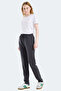 Kloras I Women's Anthracite Sweatpants with Pockets - 8