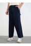 Men Heavyweight Woven Baggy Pants - 2
